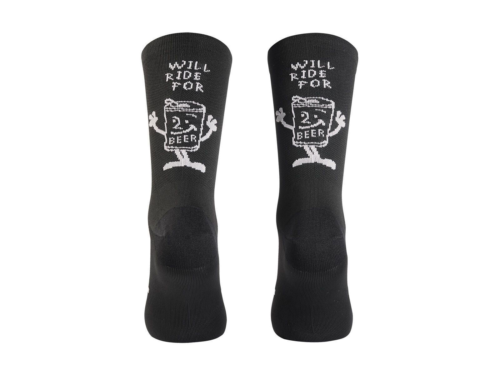 Northwave Will Ride For Beer Sock, black - Bild 1