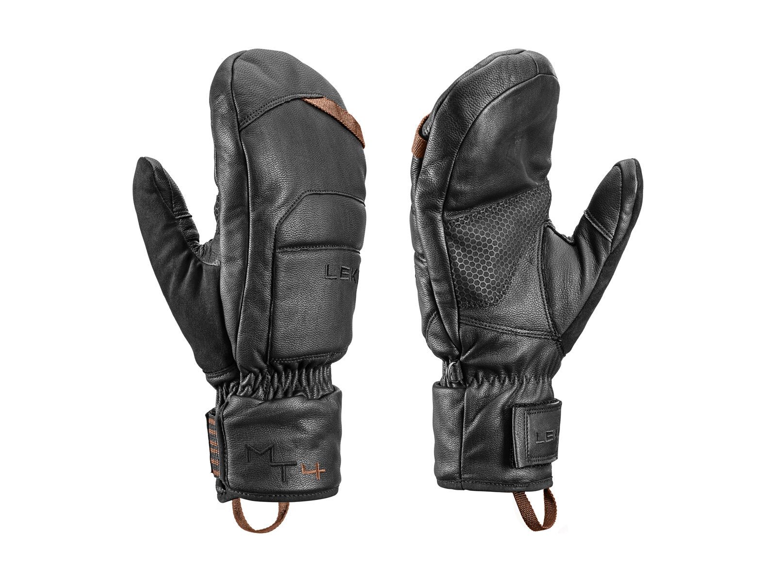 Leki Montera Prime Mitt, black/dark brown - Bild 1