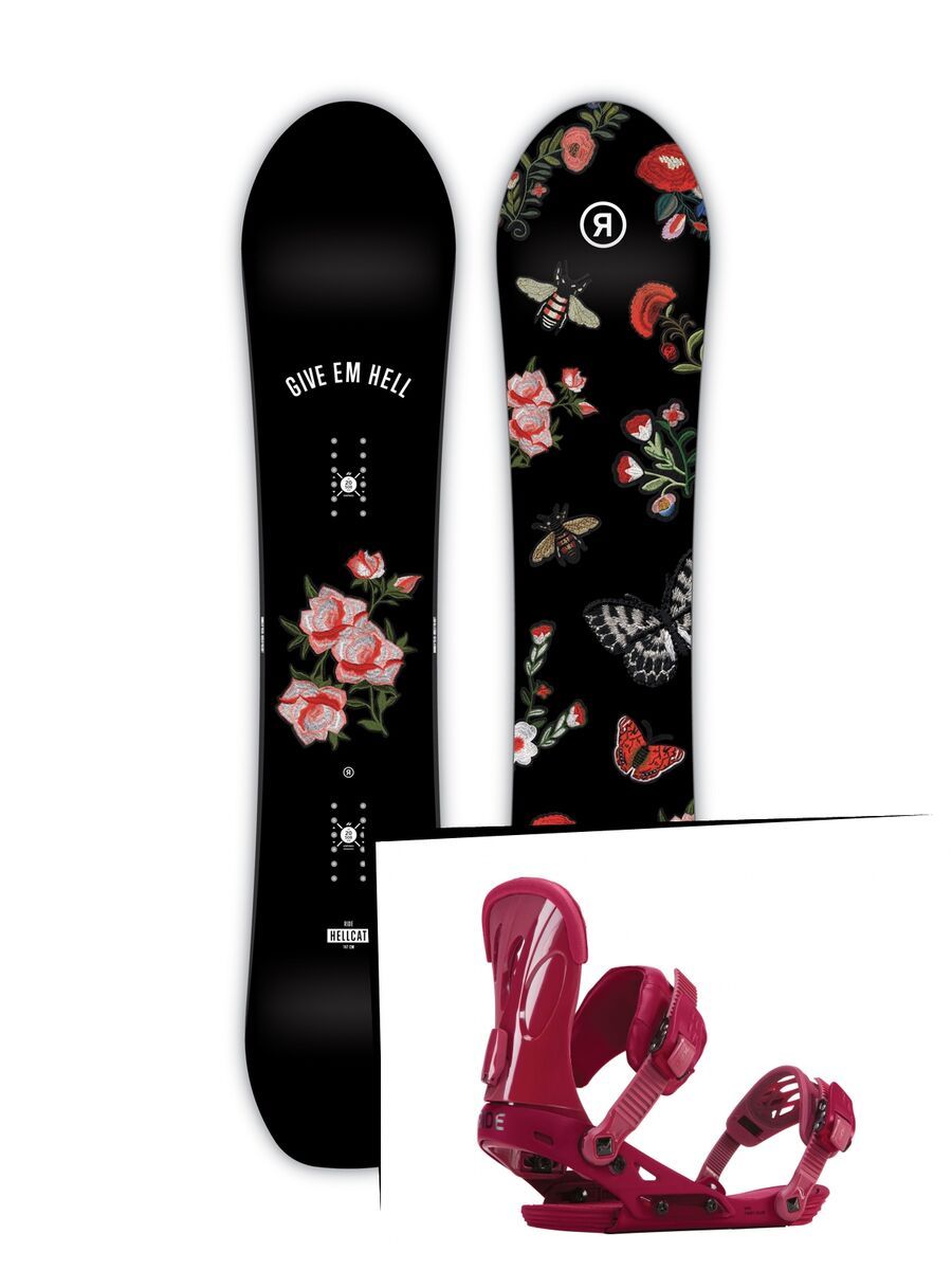 Set: Ride Hellcat 2019 + Ride VXN maroon - Bild 1