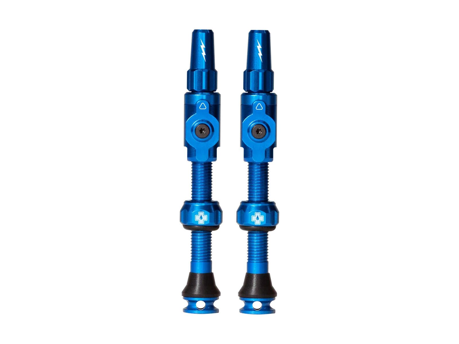 Muc-Off Big Bore Lite Tubeless Valves - 45 mm, blue - Bild 1