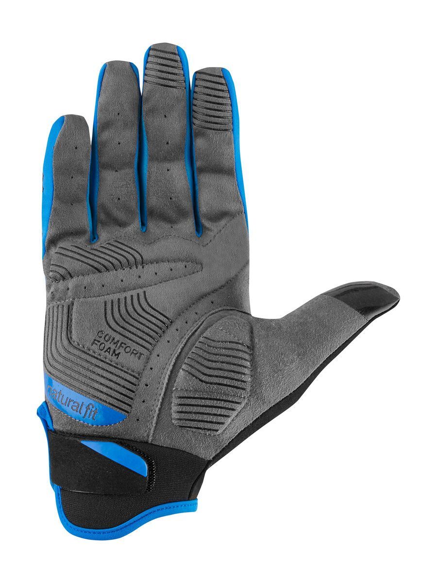 Cube Handschuhe Langfinger X Natural Fit, grey´n´blue - Bild 2