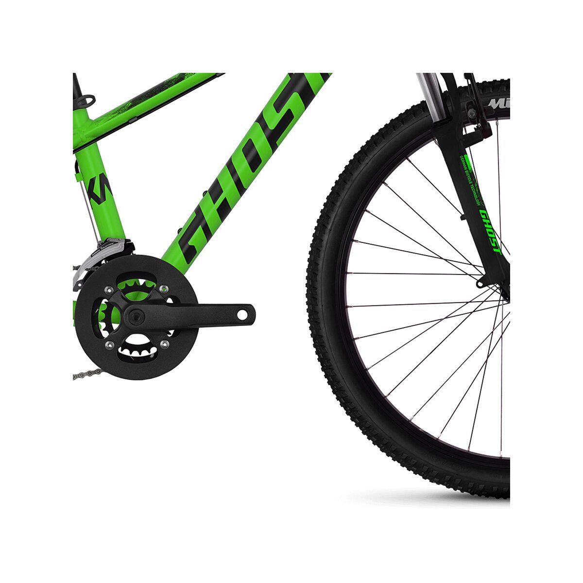 Ghost Kato 2.4 AL, riot green/jet black - Bild 4