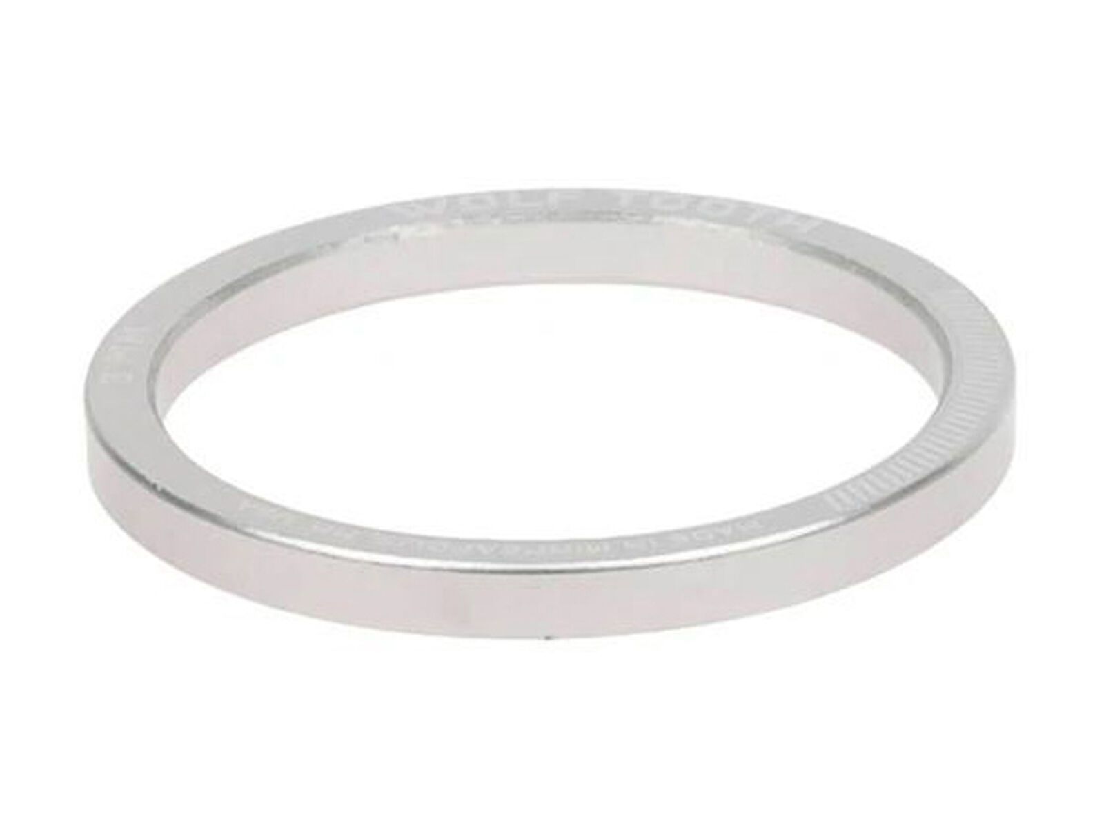 Wolf Tooth Precision Headset Spacers - 3 mm, silver - Bild 1