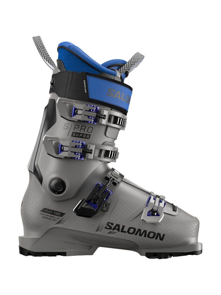 Salomon S/Pro Supra 120 GW, steel grey/black/race blue - Bild 1