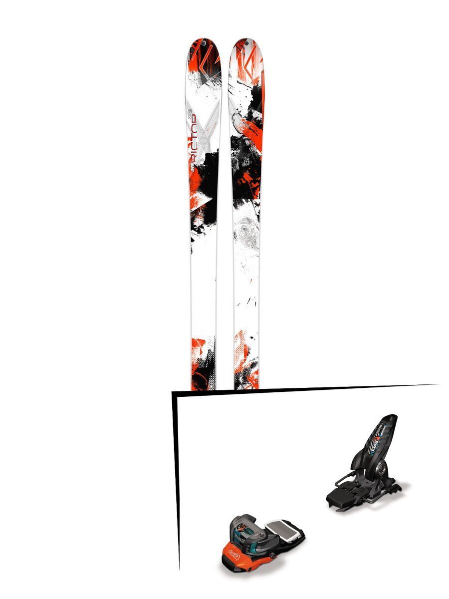 K2 SKI Set: AMP Rictor 90 XTI 2015 + Marker Lord S.P.14 - Bild 1
