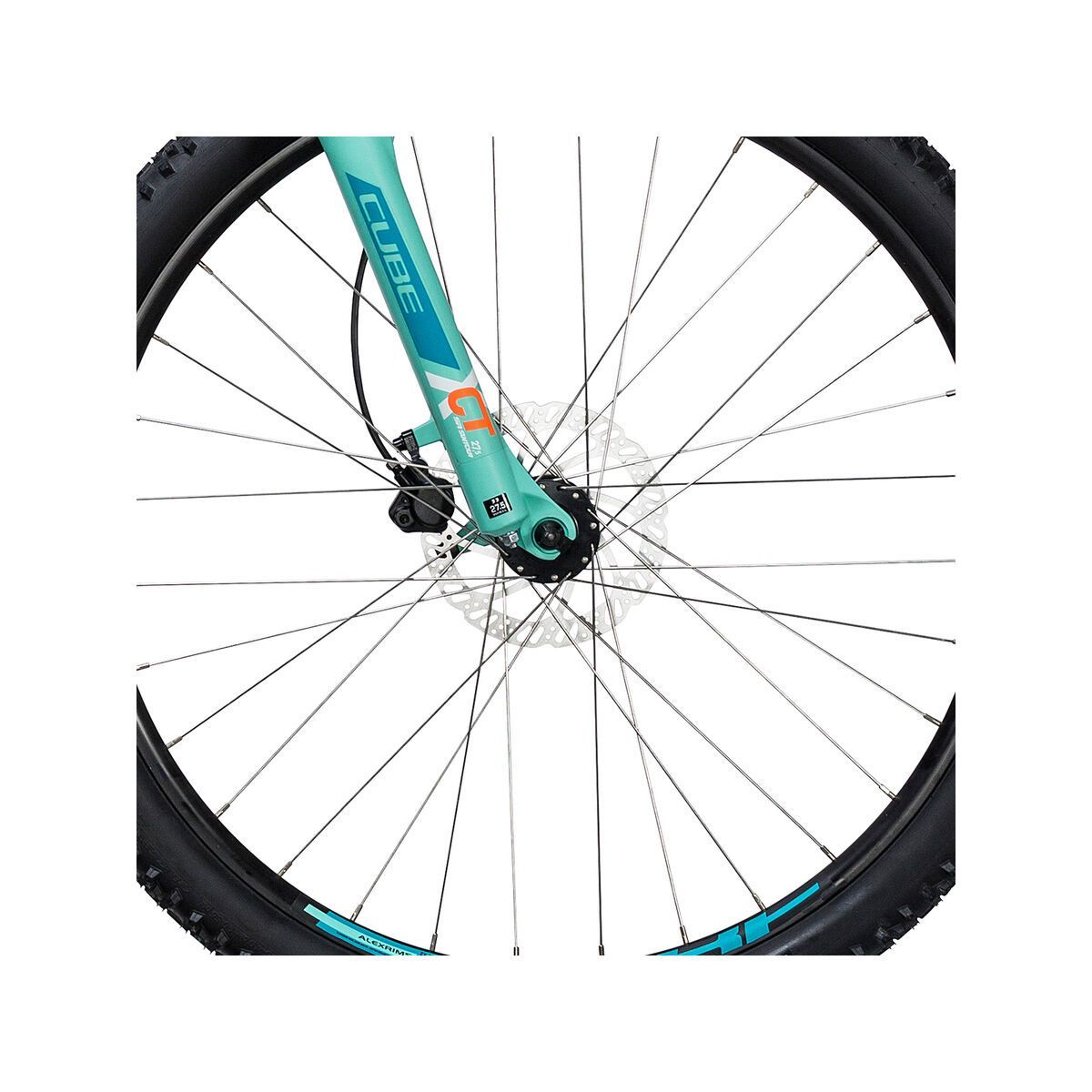 Cube Access WLS Disc 29, mint´n´flashorange - Bild 2