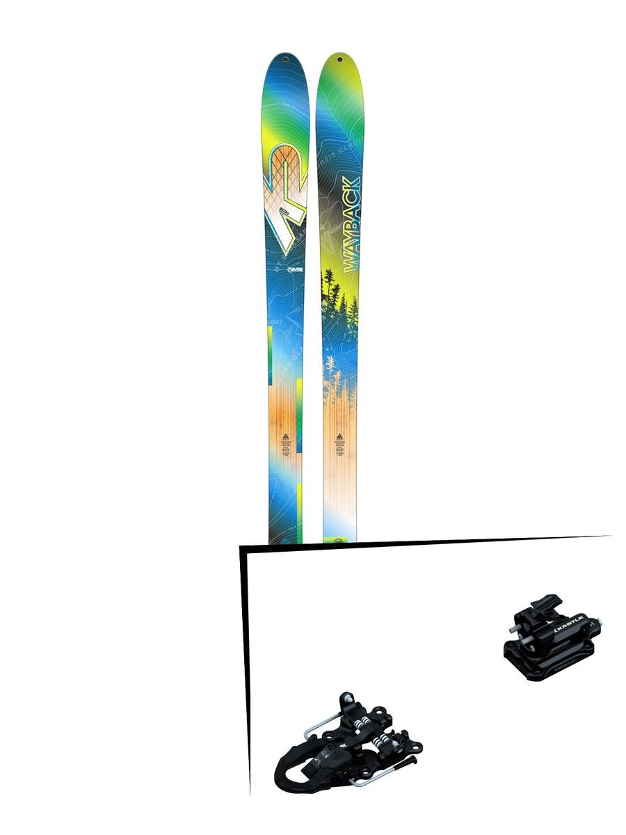 Set: K2 SKI Wayback 2017 + Kästle ATK Free Tour 12 2.0 (1926253) - Bild 1