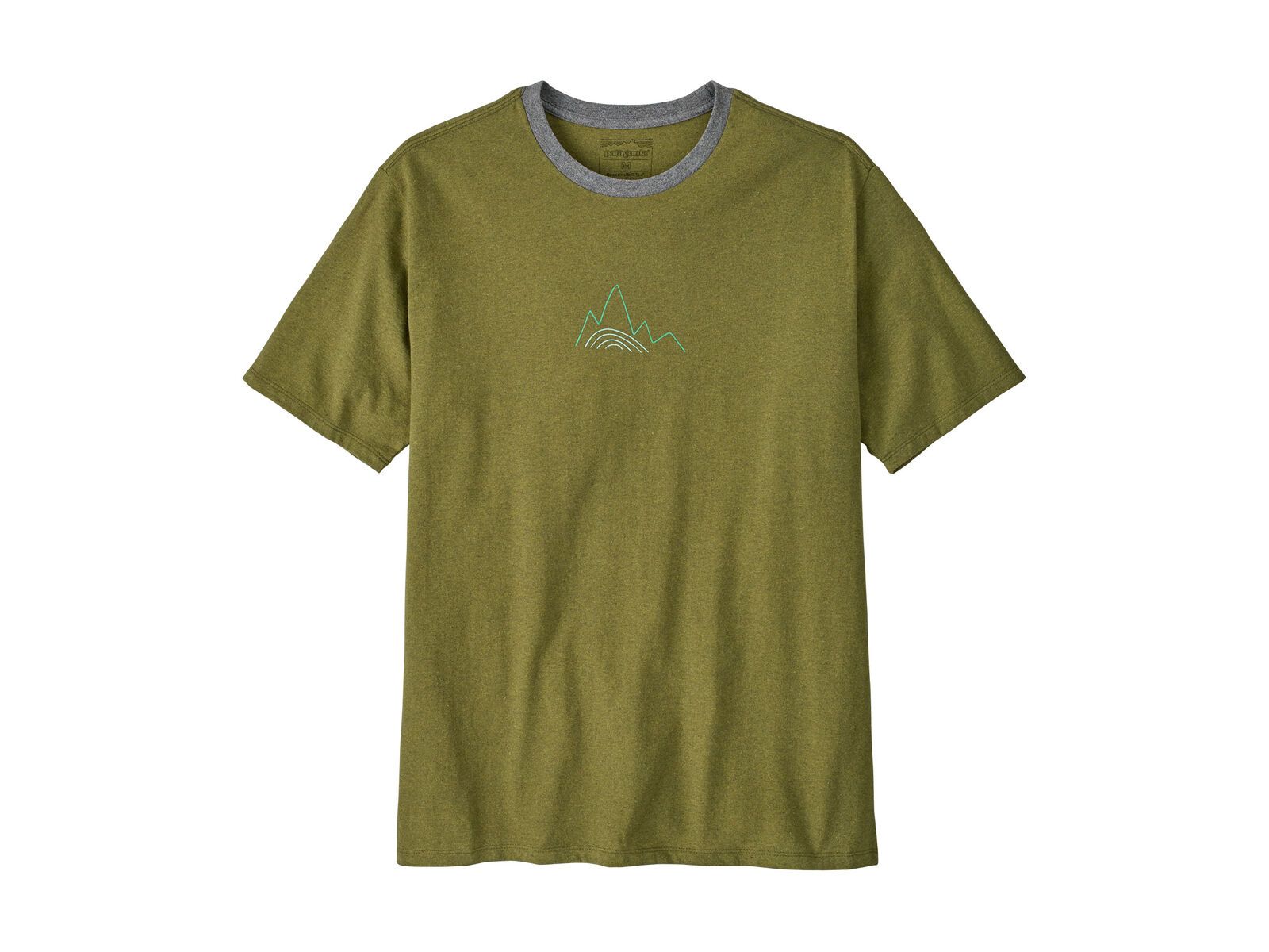 Patagonia Men's Berm Logo Responsibili-Tee, graze green - Bild 1