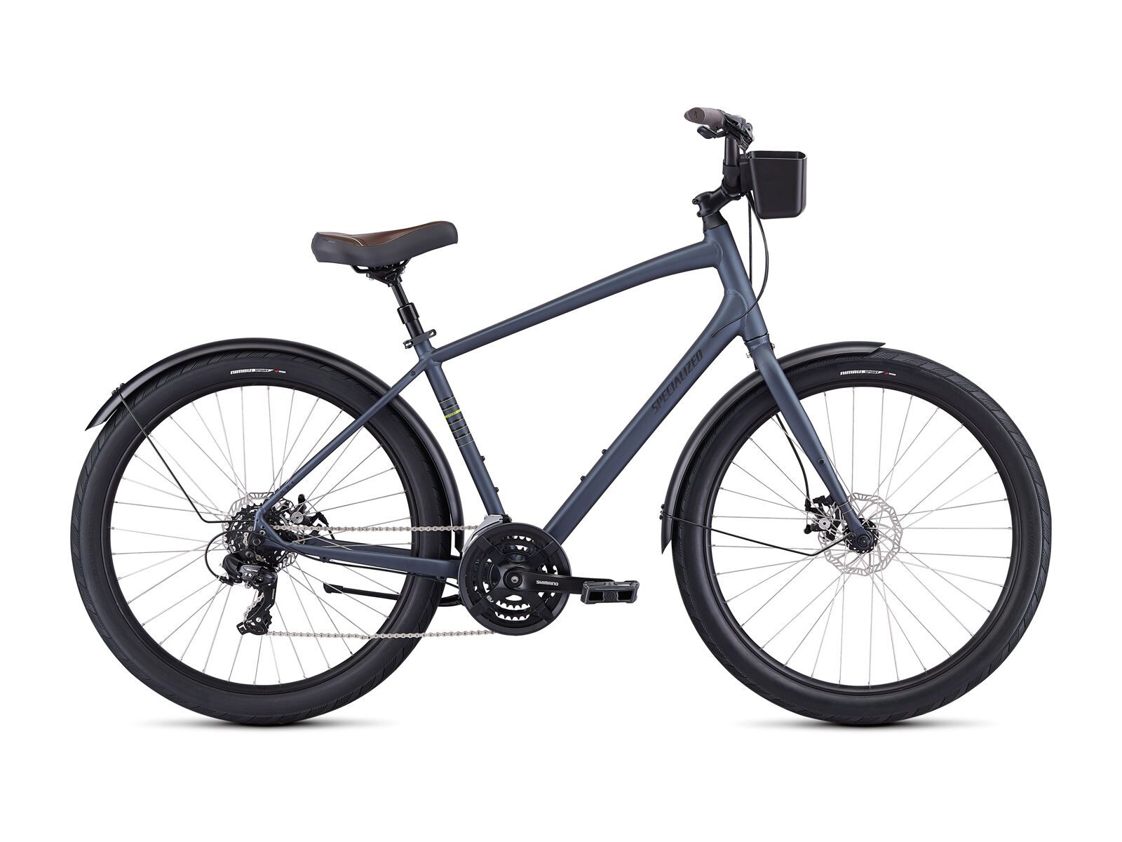 Specialized Roll Sport EQ, cast battleship/hyper green/silver - Bild 1