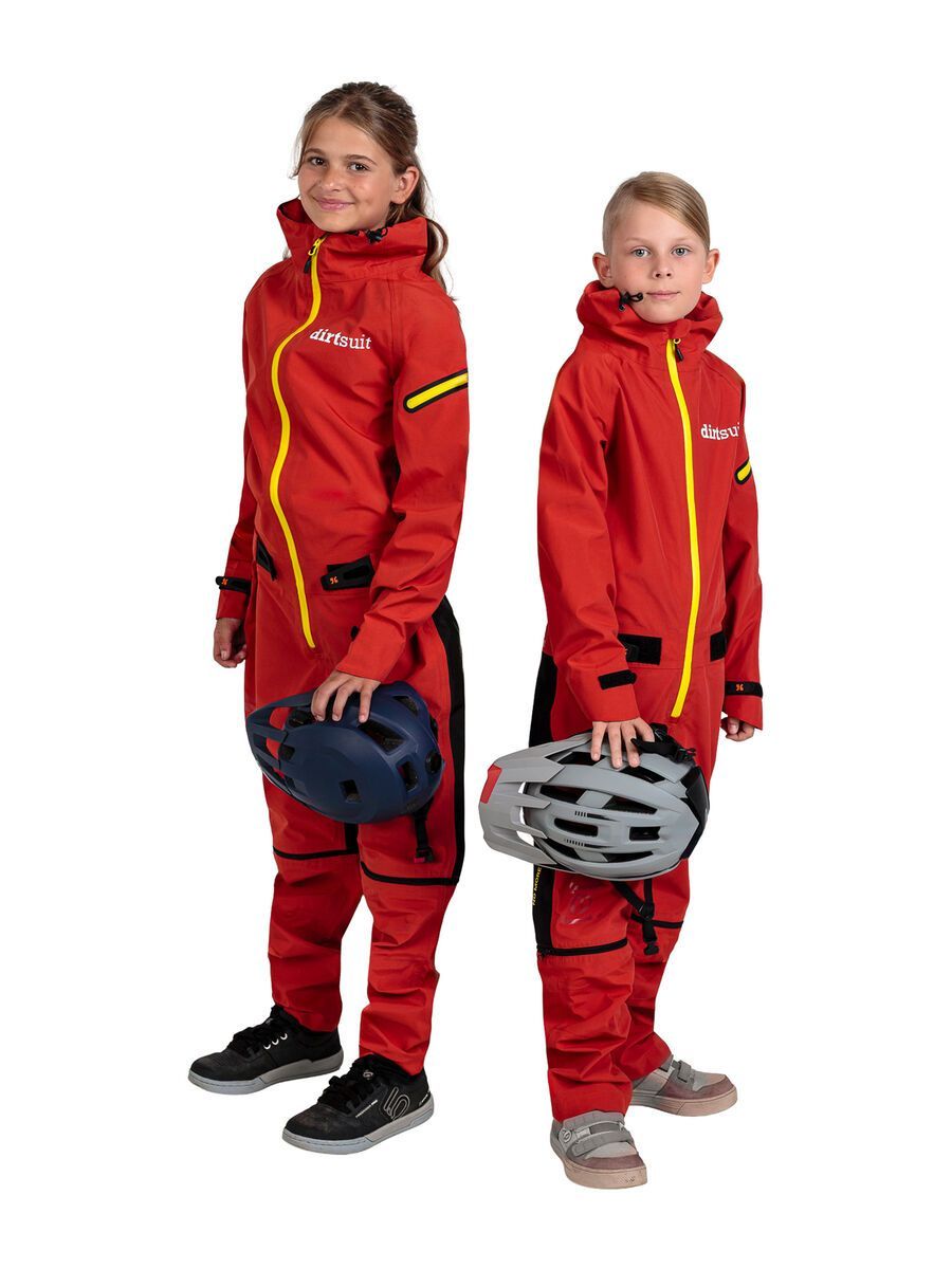 dirtlej Dirtsuit Kids Edition V2, chili yellow - Bild 5