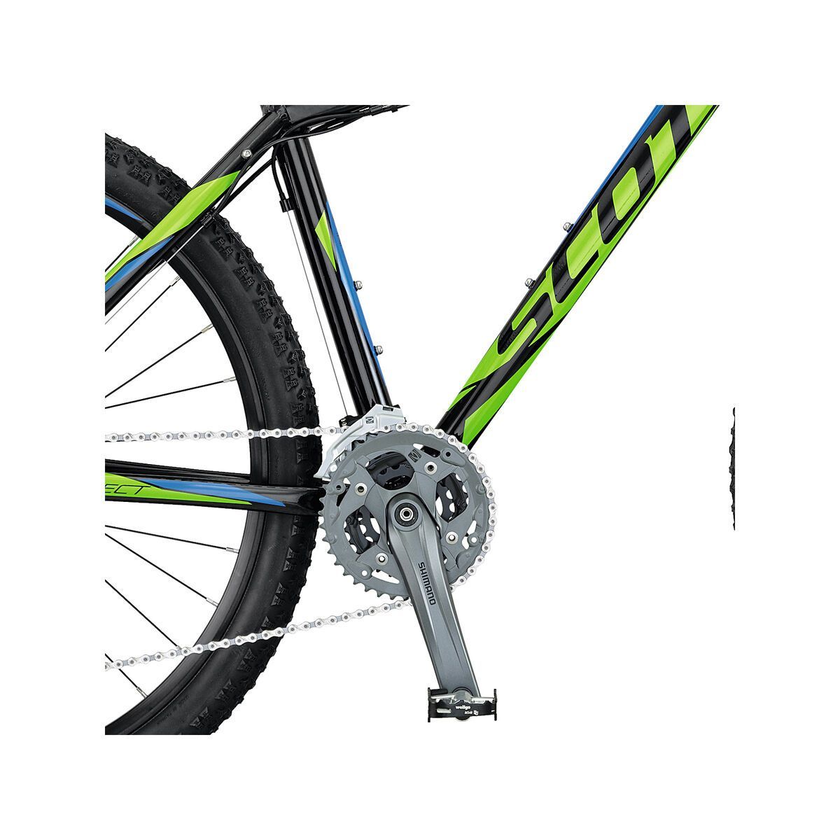 Scott Aspect 730, black green/blue - Bild 3