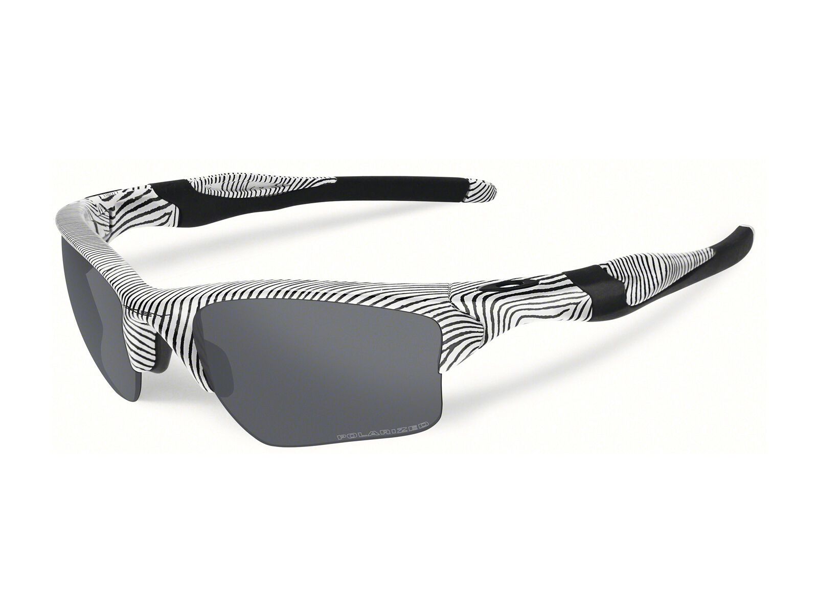 Oakley Half Jacket 2.0 XL Fingerprint, polished white/Lens: black iridium polarized - Bild 1