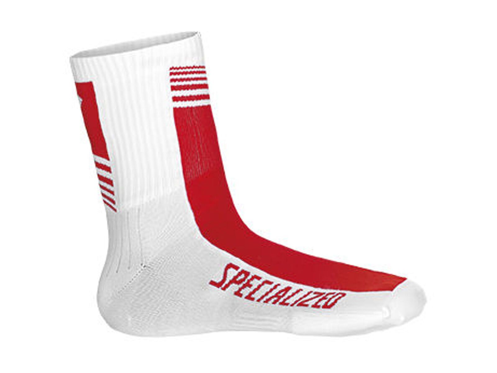 Specialized SL Pro Sock, White/Red Team - Bild 1