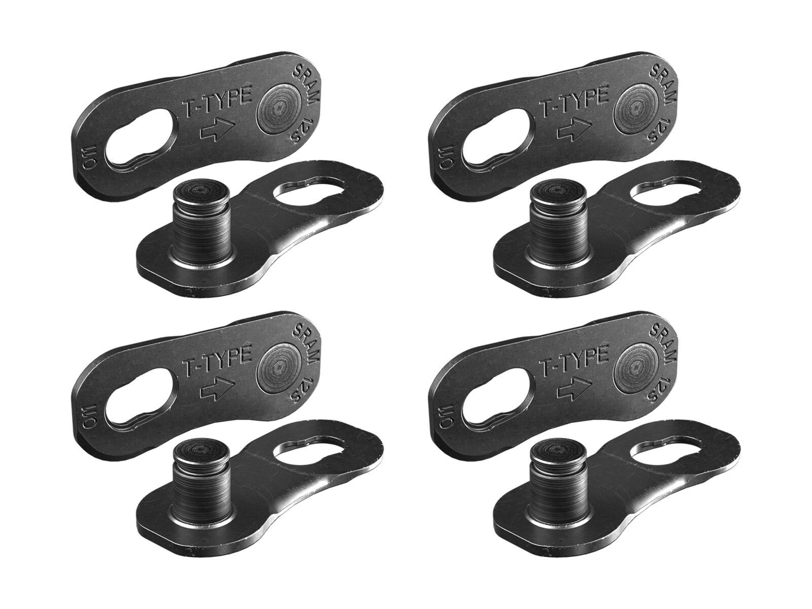 SRAM Eagle Transmission PowerLock PVD - 12-fach (4 Stück), black - Bild 1