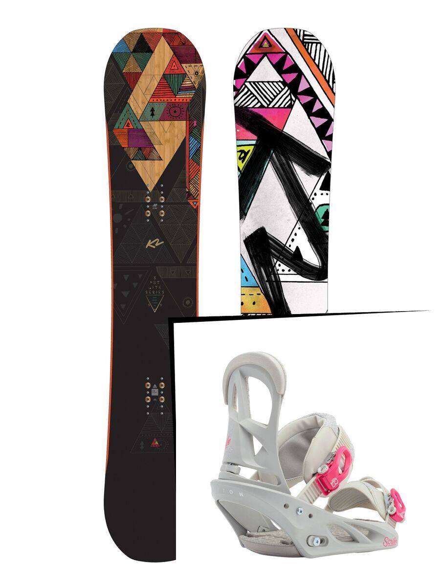 Set: K2 Spotlite 2017 + Burton Scribe (1191374S) - Bild 1