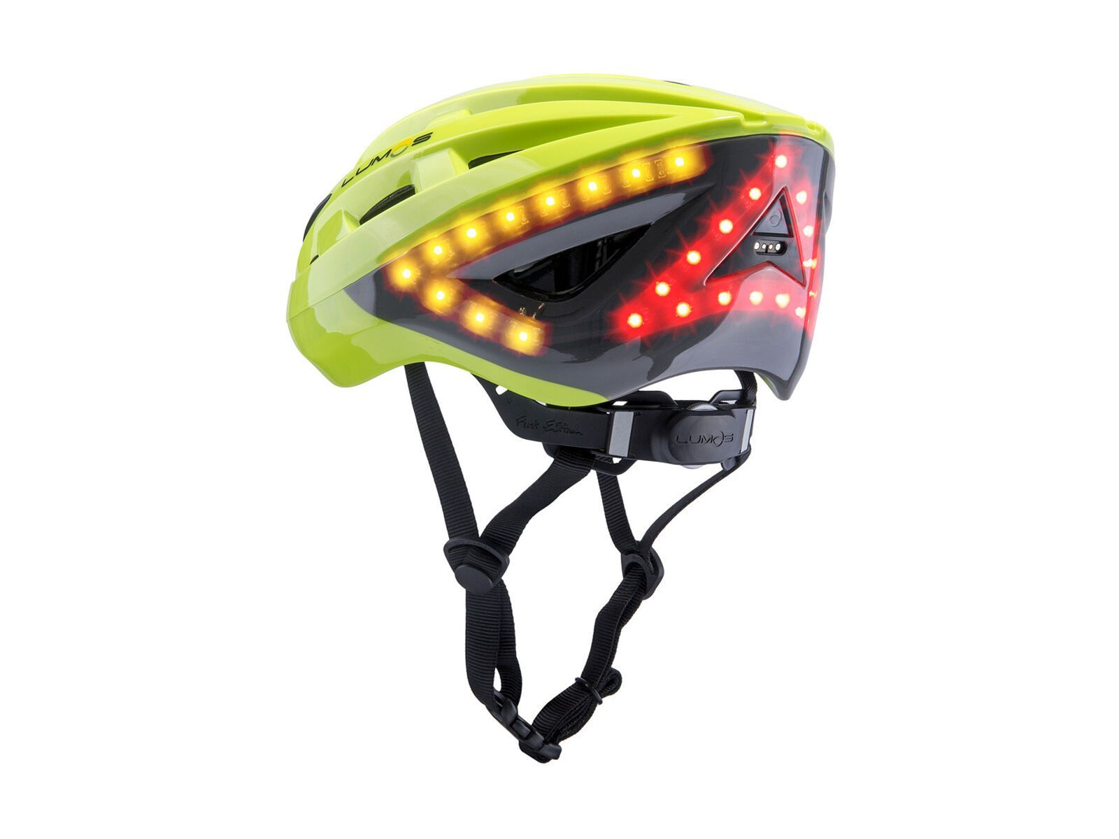Lumos Kickstart Helmet, lime green - Bild 2