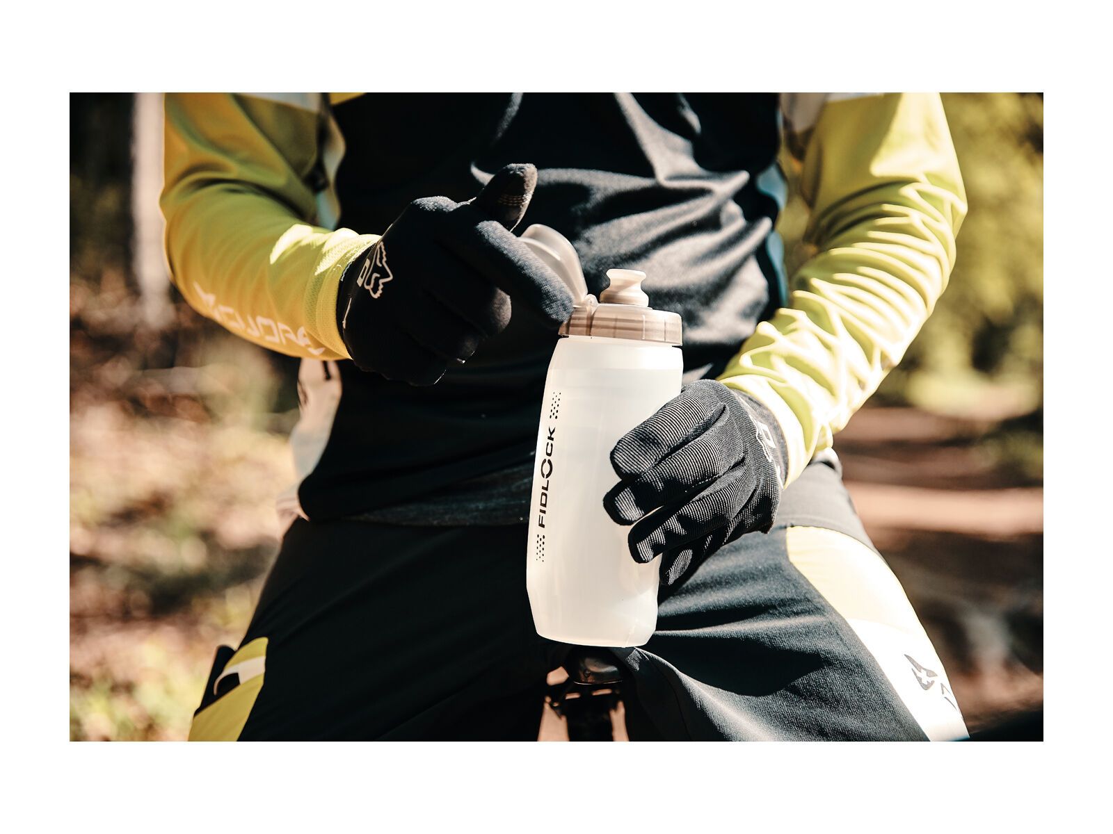 Fidlock Twist Bottle 590 + Bike Base, transparent clear - Bild 10