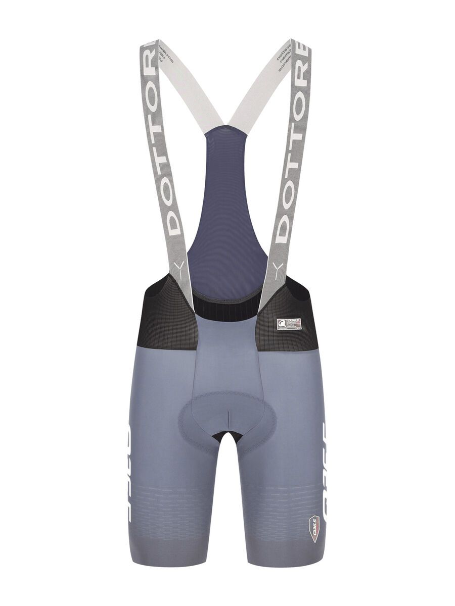 Q36.5 Dottore Clima Bib Shorts Signature 2026, gravel grey - Bild 1