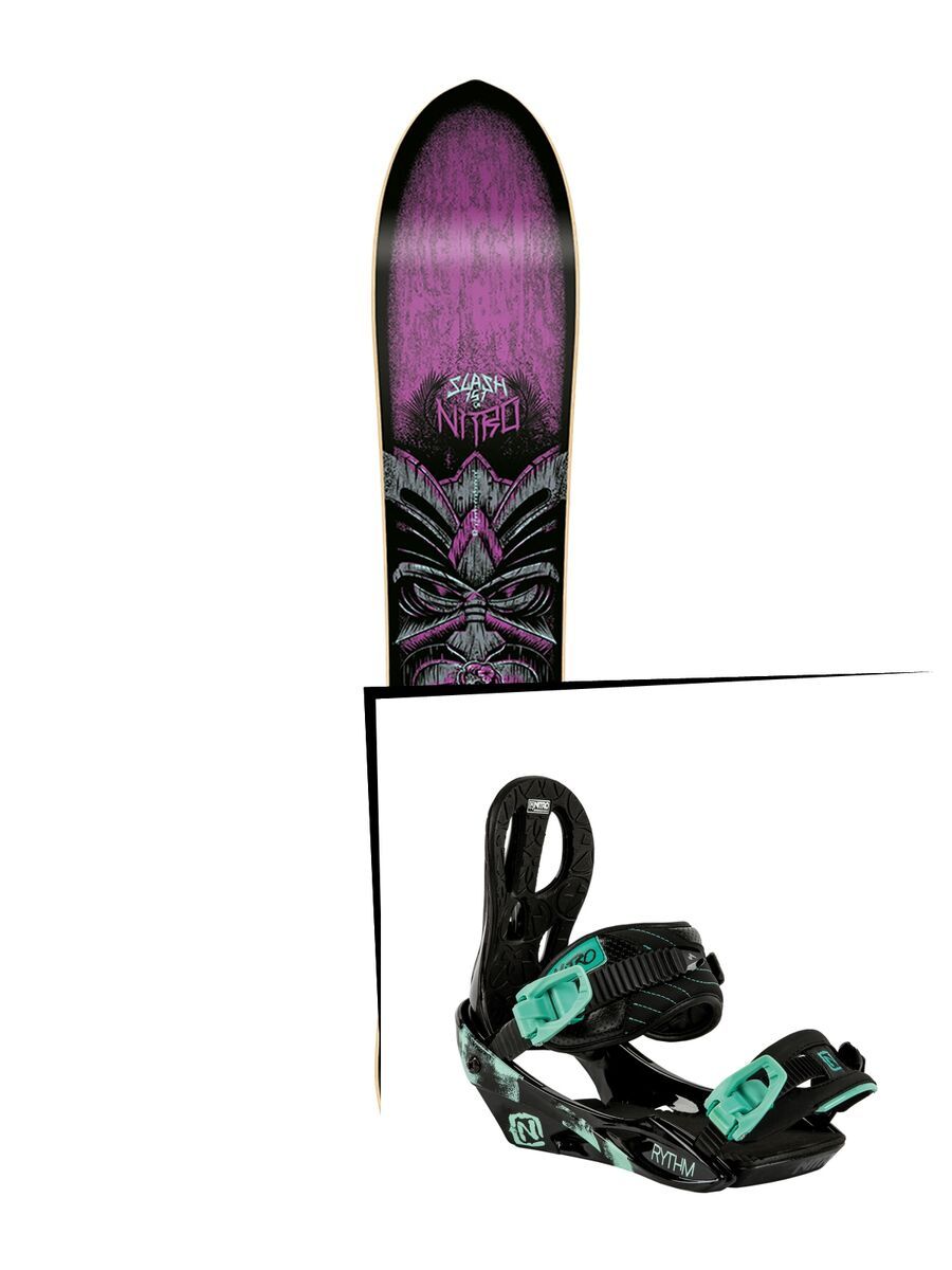 Nitro Set: Slash Womens 2016 + Nitro Rythm - Bild 1