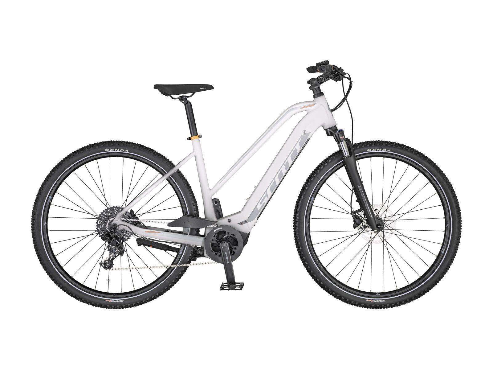 Scott Sub Cross eRide 10 Lady, white/silver/apple gold - Bild 1