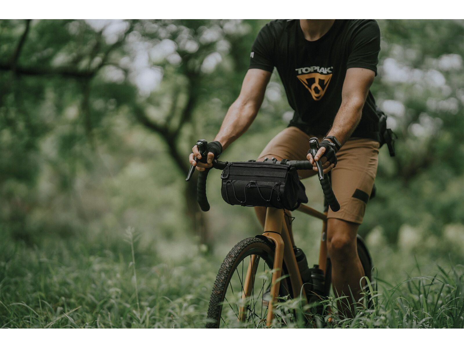 Topeak Tubular BarBag, black - Bild 8