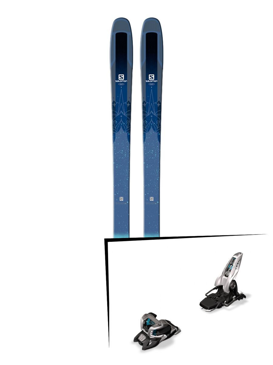 Set: Salomon QST Lux 92 2018 + Marker Griffon 13 ID white - Bild 1