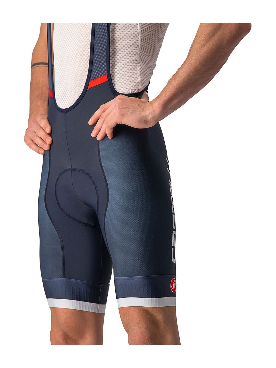 Castelli Competizione Kit Bibshort, savile blue/silver gray - Bild 3