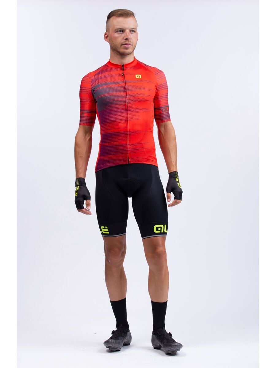 Ale Solid Turbo Short Sleeve Jersey, red - Bild 4