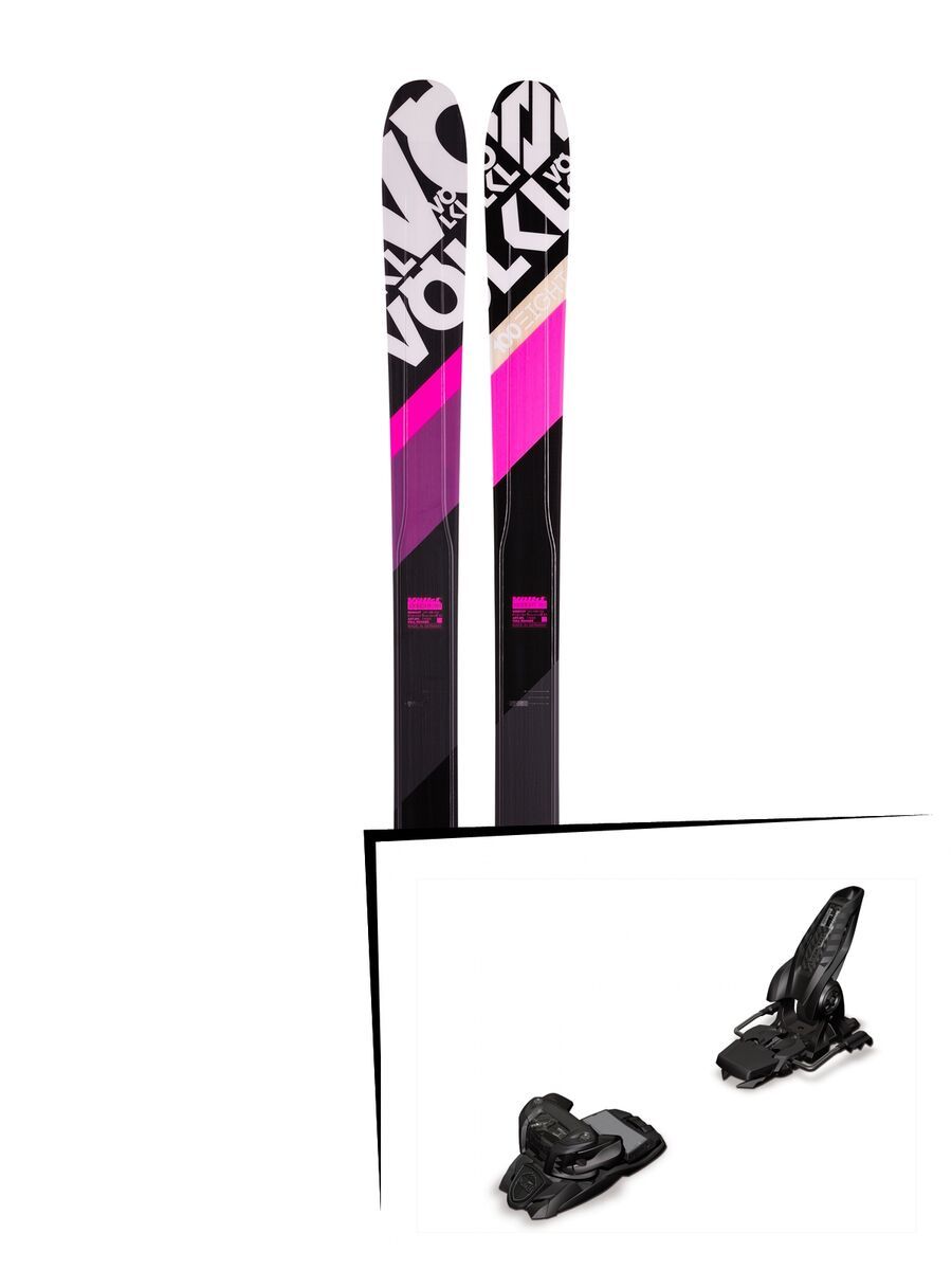 Völkl Set: 100 Eight Pink 2016 + Marker Jester 16 - Bild 1