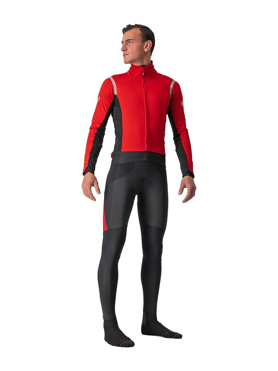 Castelli Alpha RoS 2 Jacket, red/silver reflex-dark gray - Bild 7