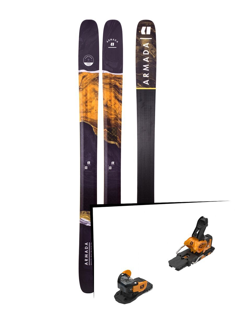 Set: Armada Tracer 118 CHX 2019 + Salomon Warden MNC 13 saffron/black - Bild 1