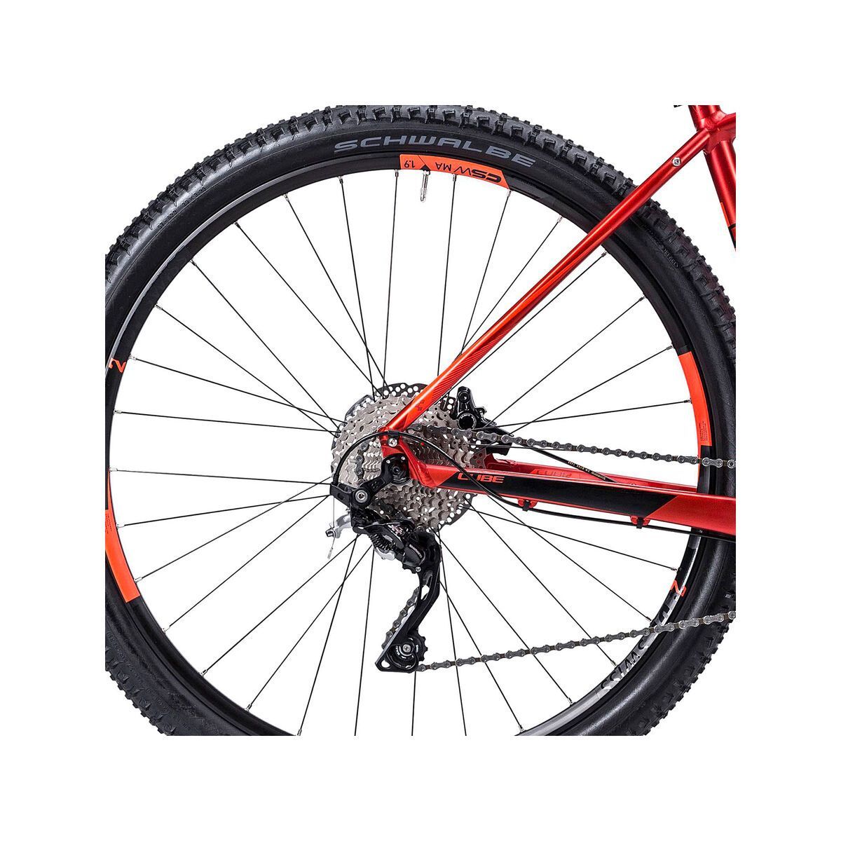 Cube LTD SL 29, redwood/flashred - Bild 4