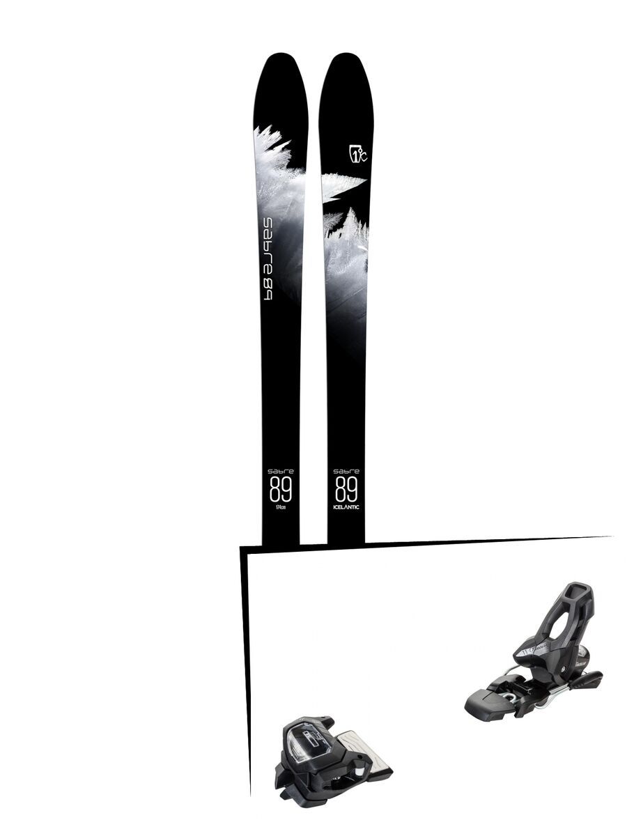 Set: Icelantic Sabre 89 2018 + Tyrolia Attack² 11 GW solid black - Bild 1