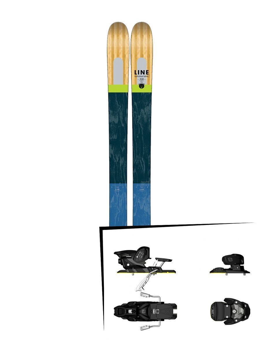 Set: Line Supernatural 108 2017 + Salomon Warden MNC 13 (1540104) - Bild 1