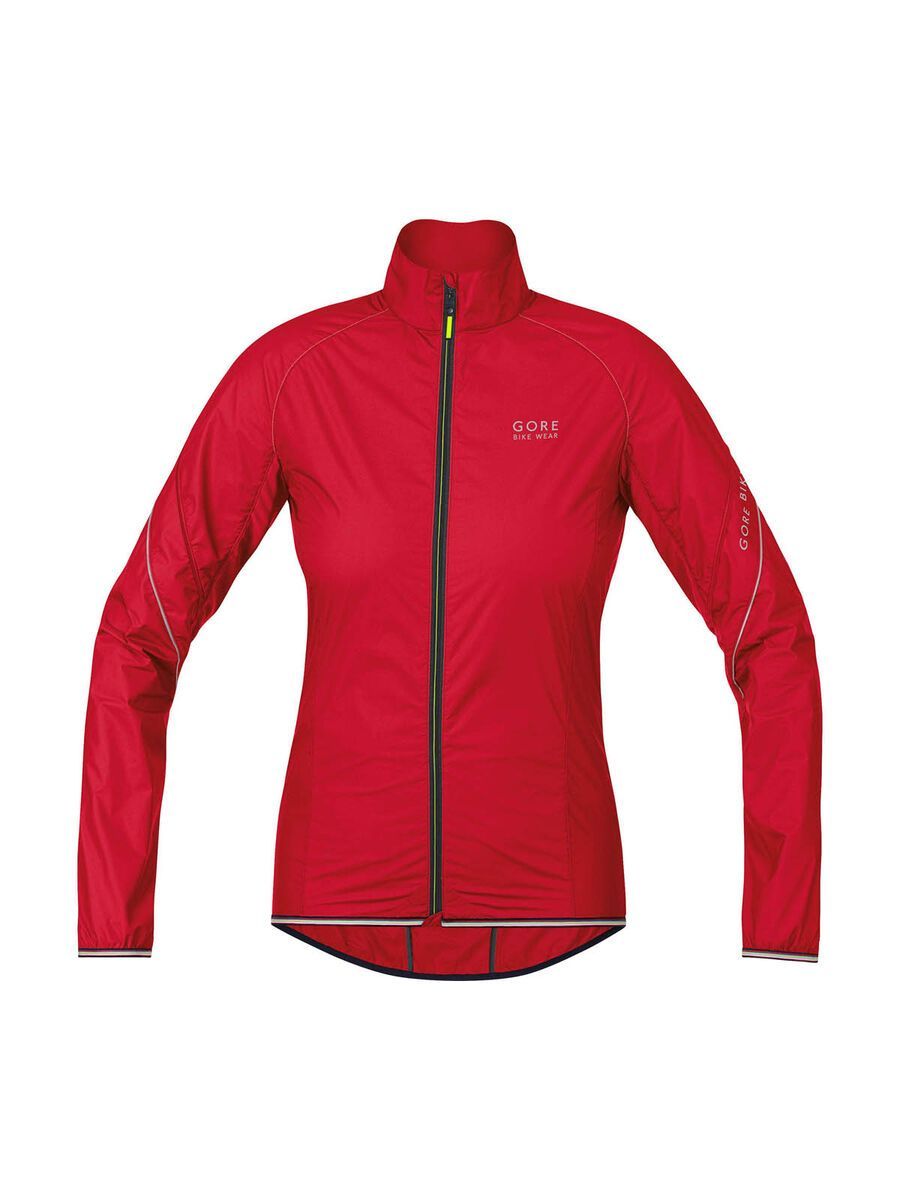 Gore Bike Wear Power Lady Jacket Windstopper Active Shell, rich red - Bild 1