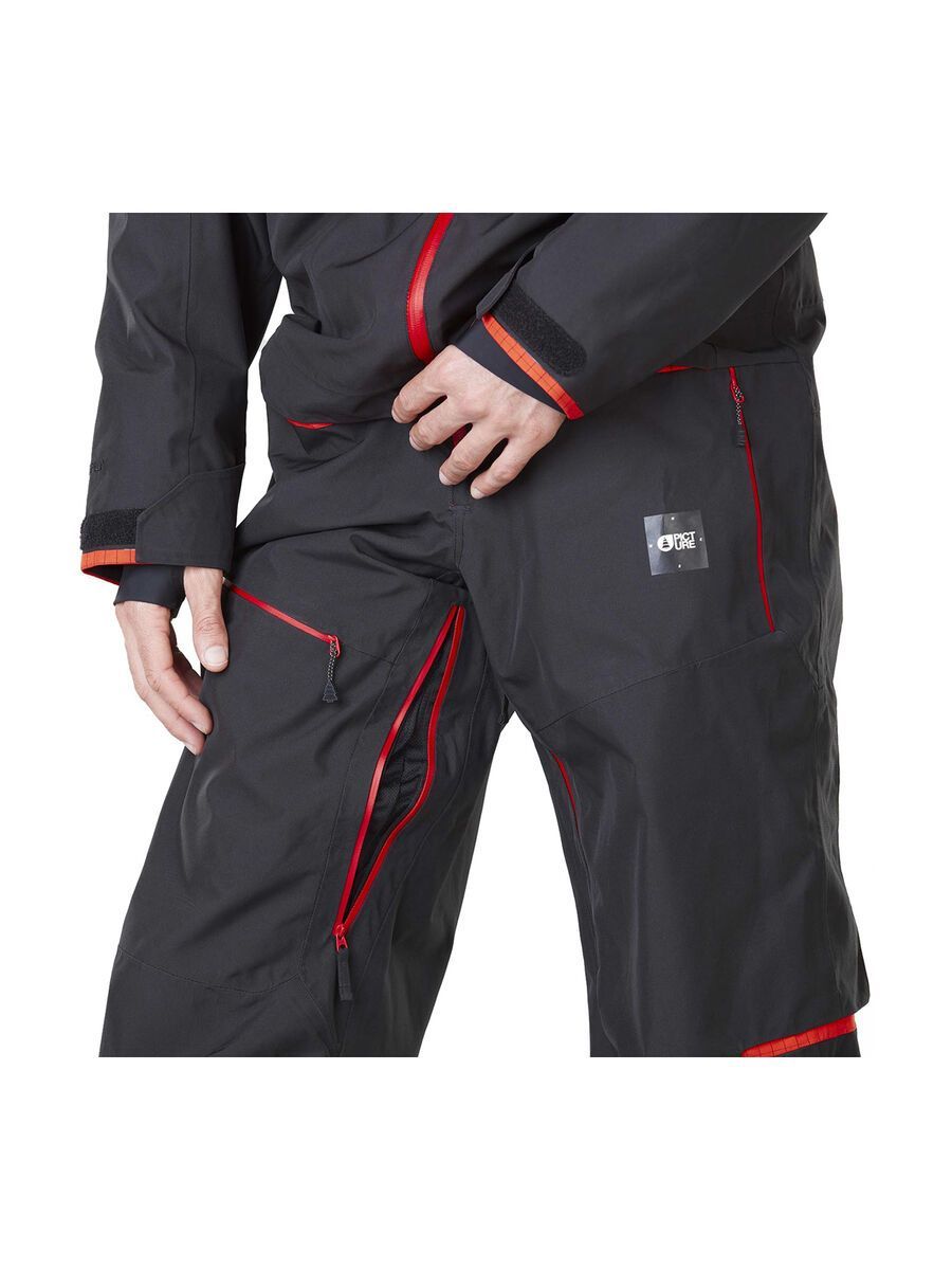 Picture Xplore Suit, orangripstop/black - Bild 10
