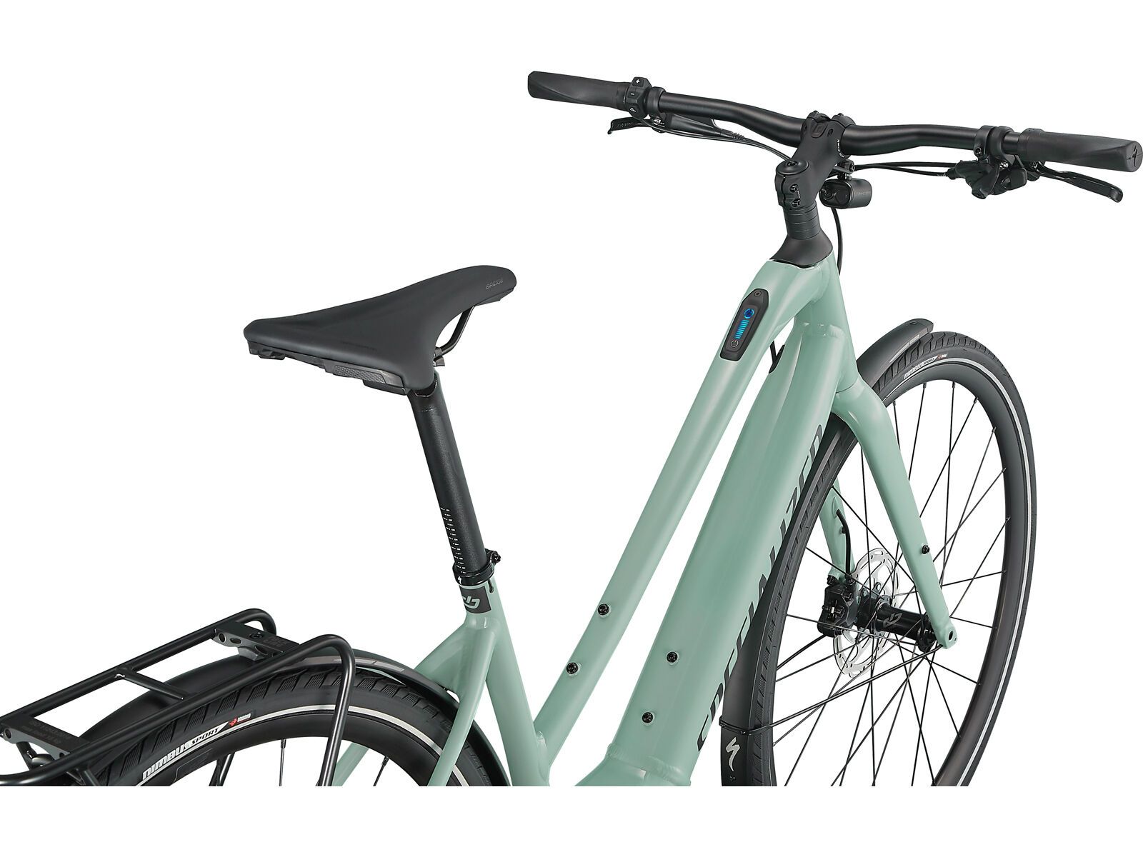 Specialized Turbo Vado SL 4.0 Step-Through EQ, white sage/black reflective - Bild 4