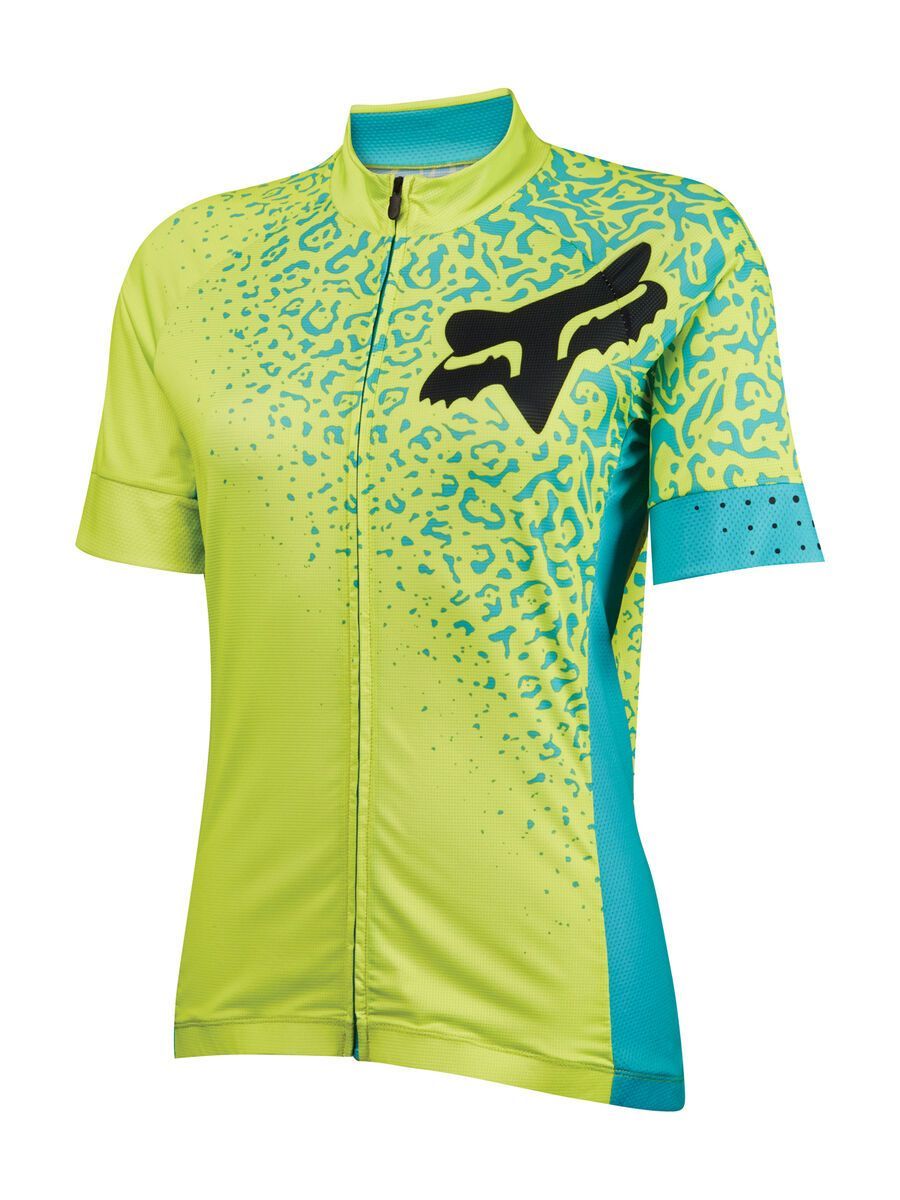 Fox Womens Switchback Comp SS Jersey, flow yellow - Bild 1
