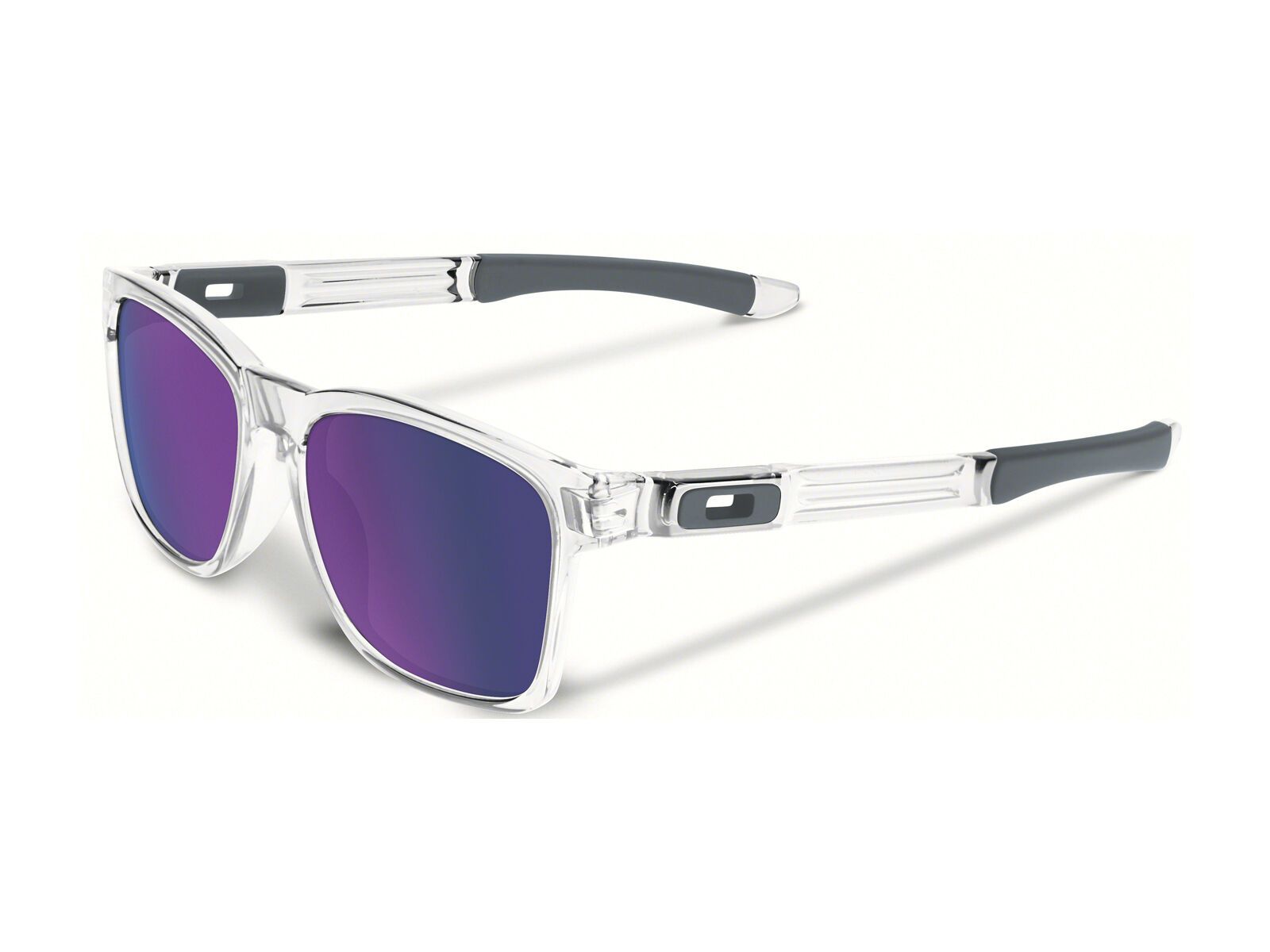 Oakley Catalyst, polished clear/Lens: violet iridium - Bild 1