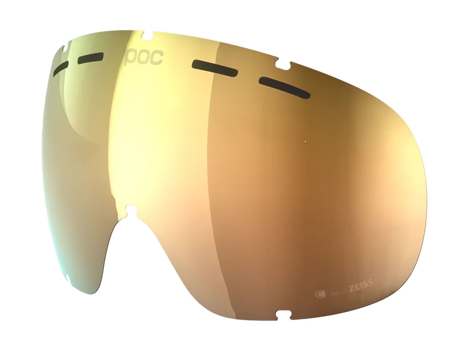 POC Fovea Mid/Fovea Mid Race Lens, Clarity Int./Sunny Gold - Bild 1