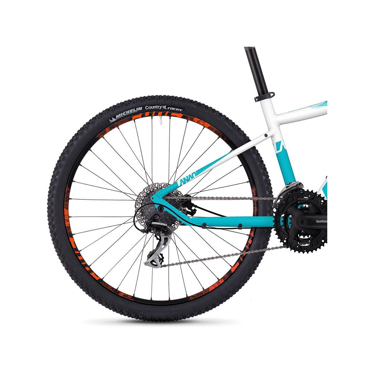 Ghost Lanao 2.7 AL, star white/electric blue/neon orange - Bild 4