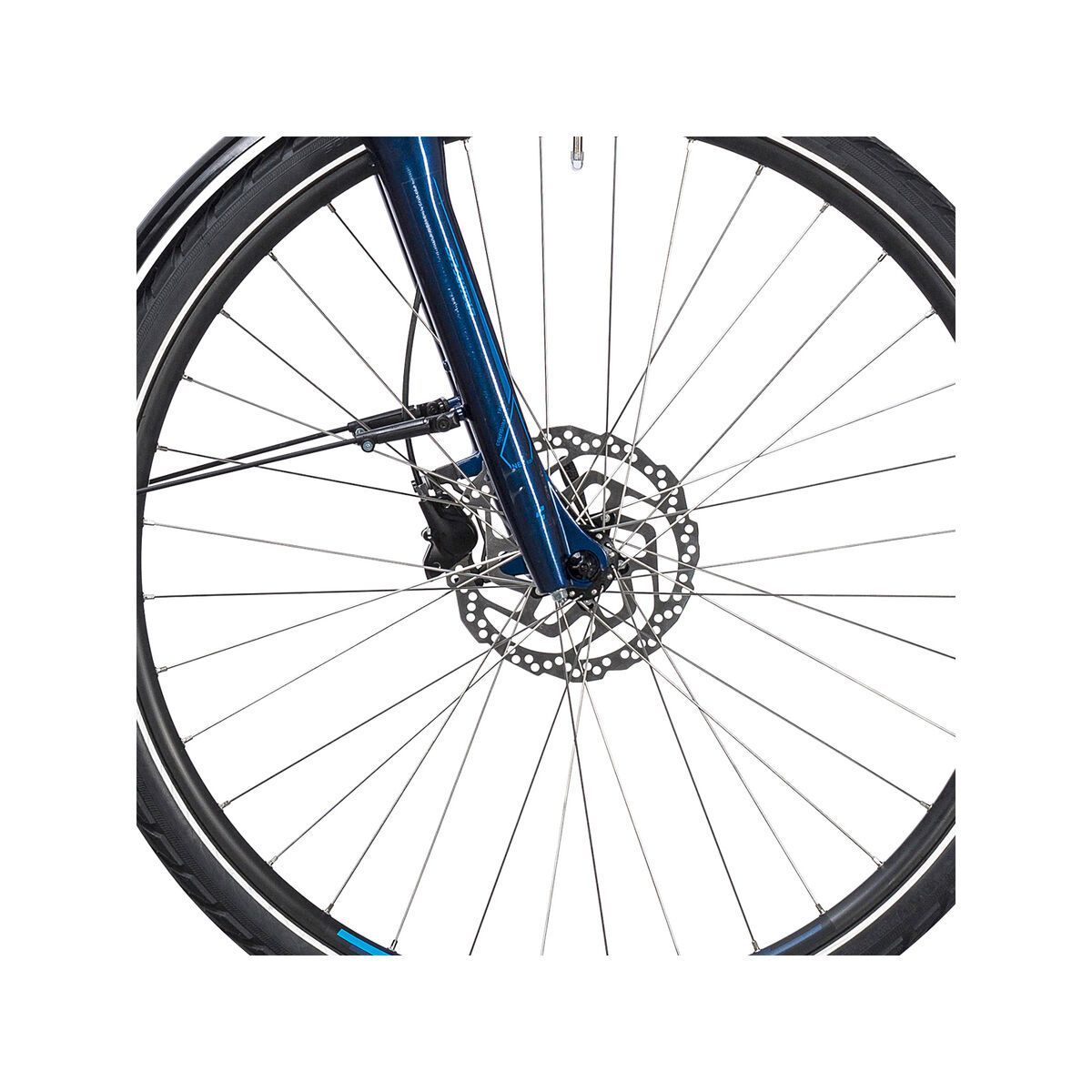 Cube Touring Hybrid 400 Trapeze, blue´n´blue - Bild 2