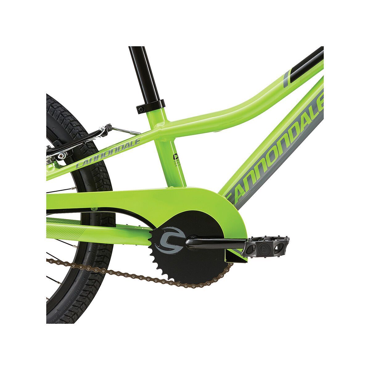 Cannondale Trail 20 Single Speed Boys, berserker green w/ jet black and stealth grey, gloss - Bild 3