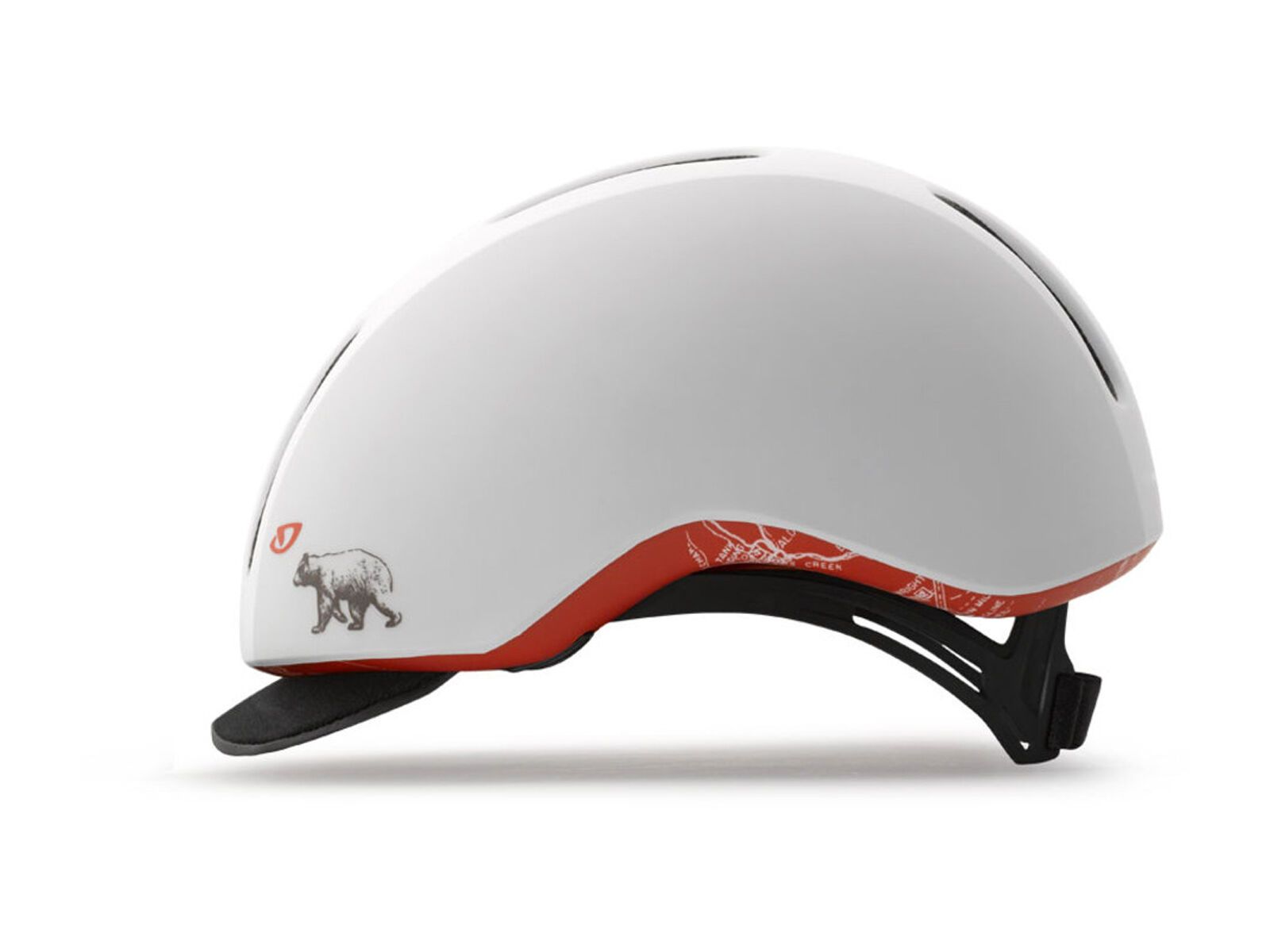 Giro Reverb, matt white ca bear - Bild 2