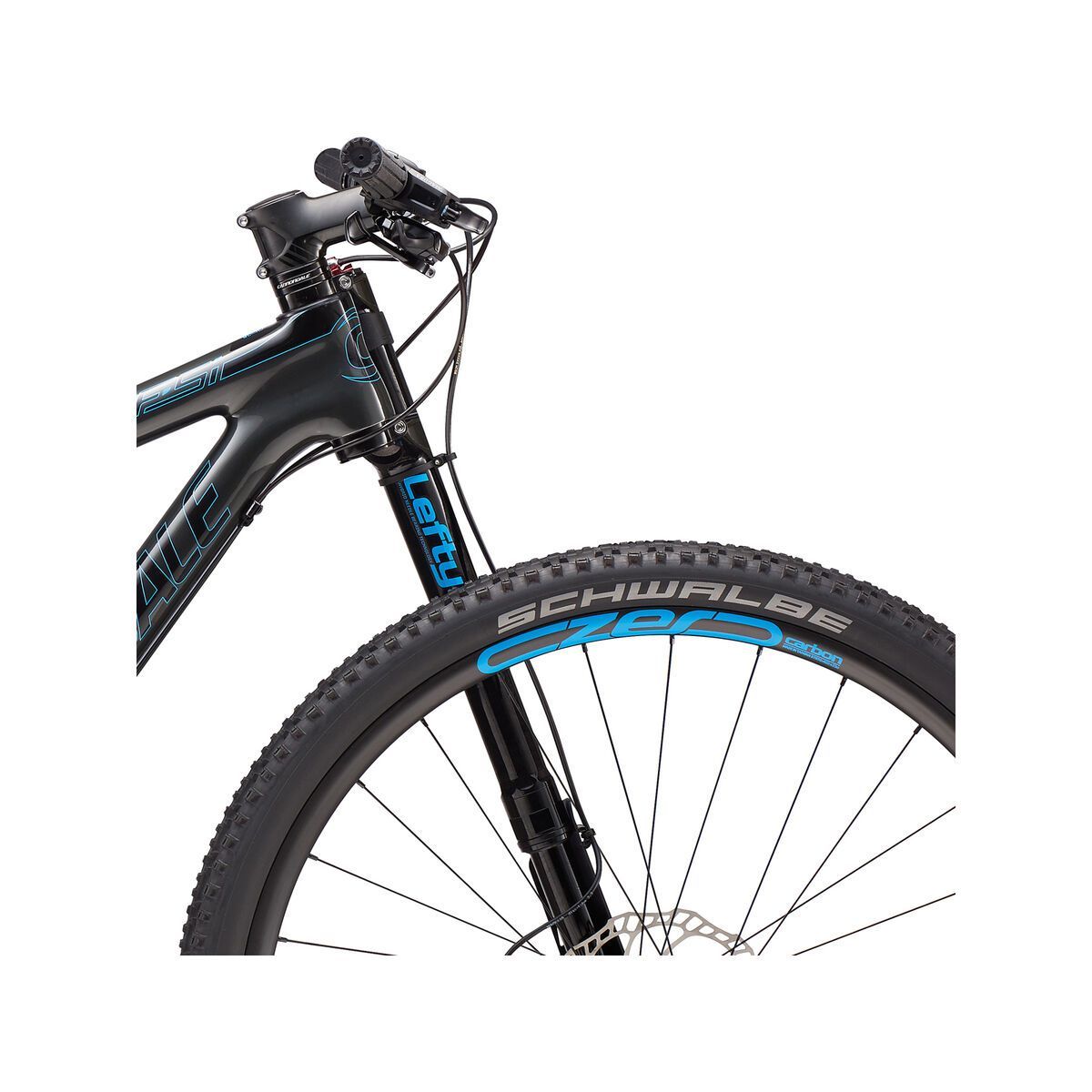 Cannondale F-SI Carbon 2 29, nearly black w/ jet black and ultra blue, gloss - Bild 5