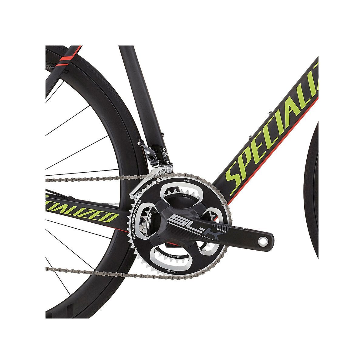 Specialized Tarmac Expert Disc Race, satin carbon/red/hyper - Bild 3