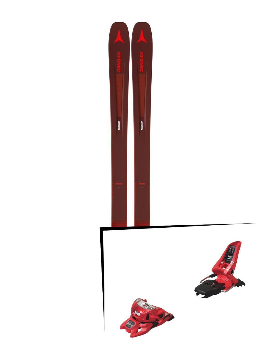 Set: Atomic Vantage 97 TI 2019 + Marker Squire 11 ID red - Bild 1