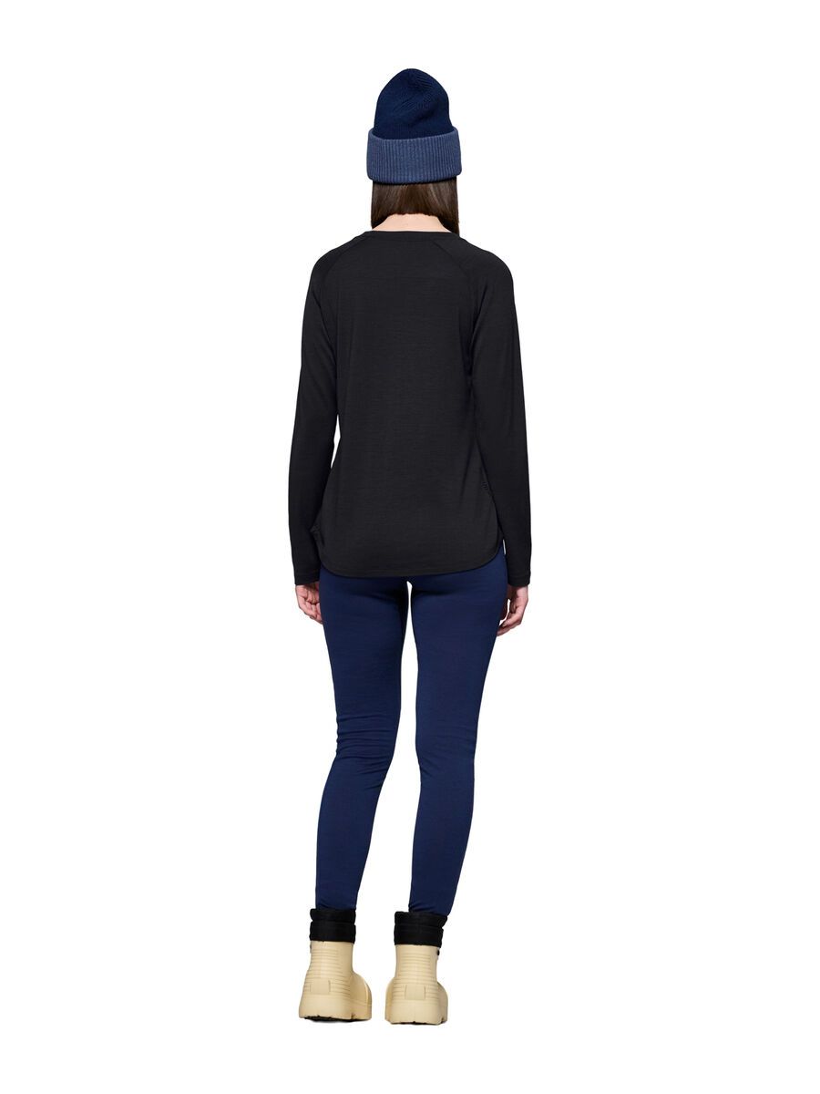 Norrona femund pureUll Long Sleeve W's, caviar black - Bild 6