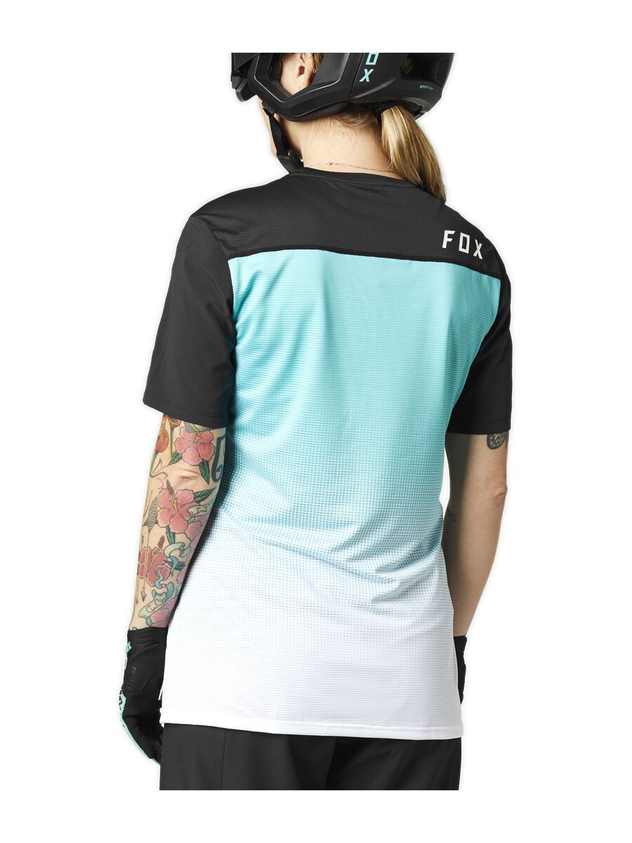 Fox Womens Flexair SS Jersey, teal - Bild 2