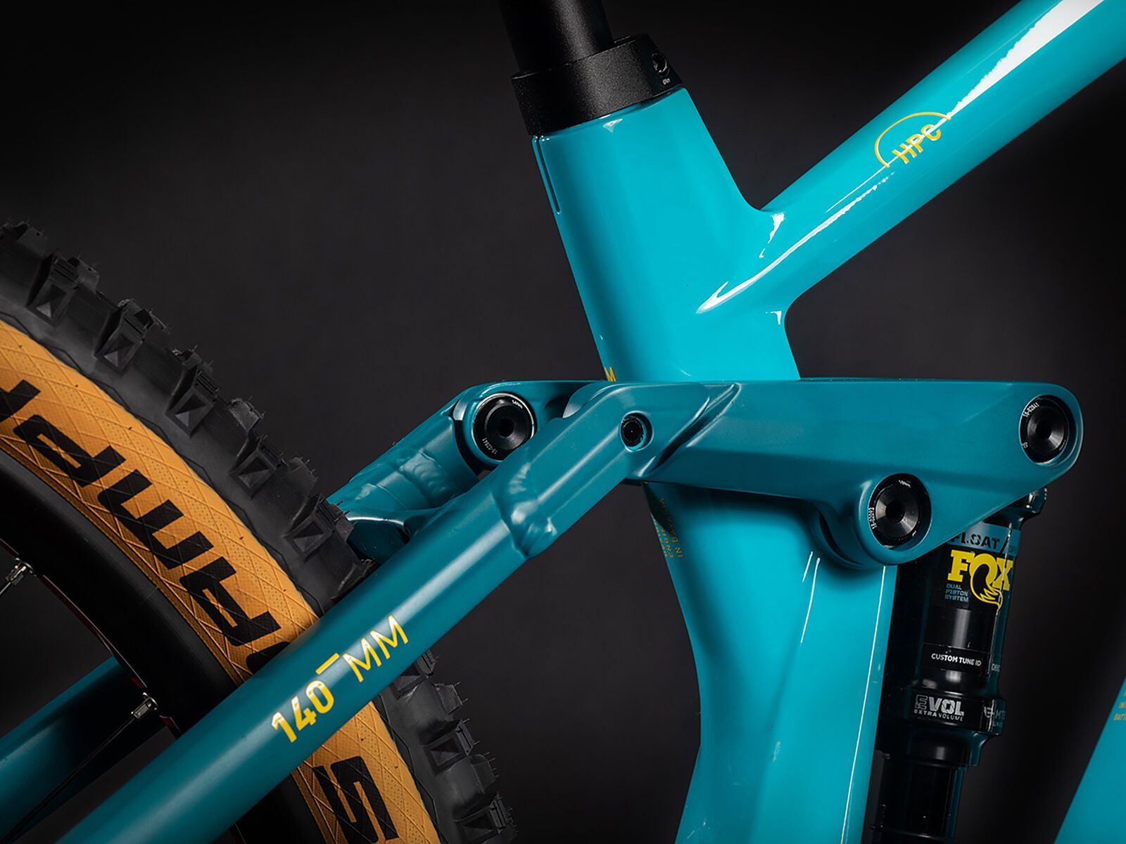 Cube Stereo Hybrid 140 HPC SL 625 29, petrol´n´peach - Bild 3